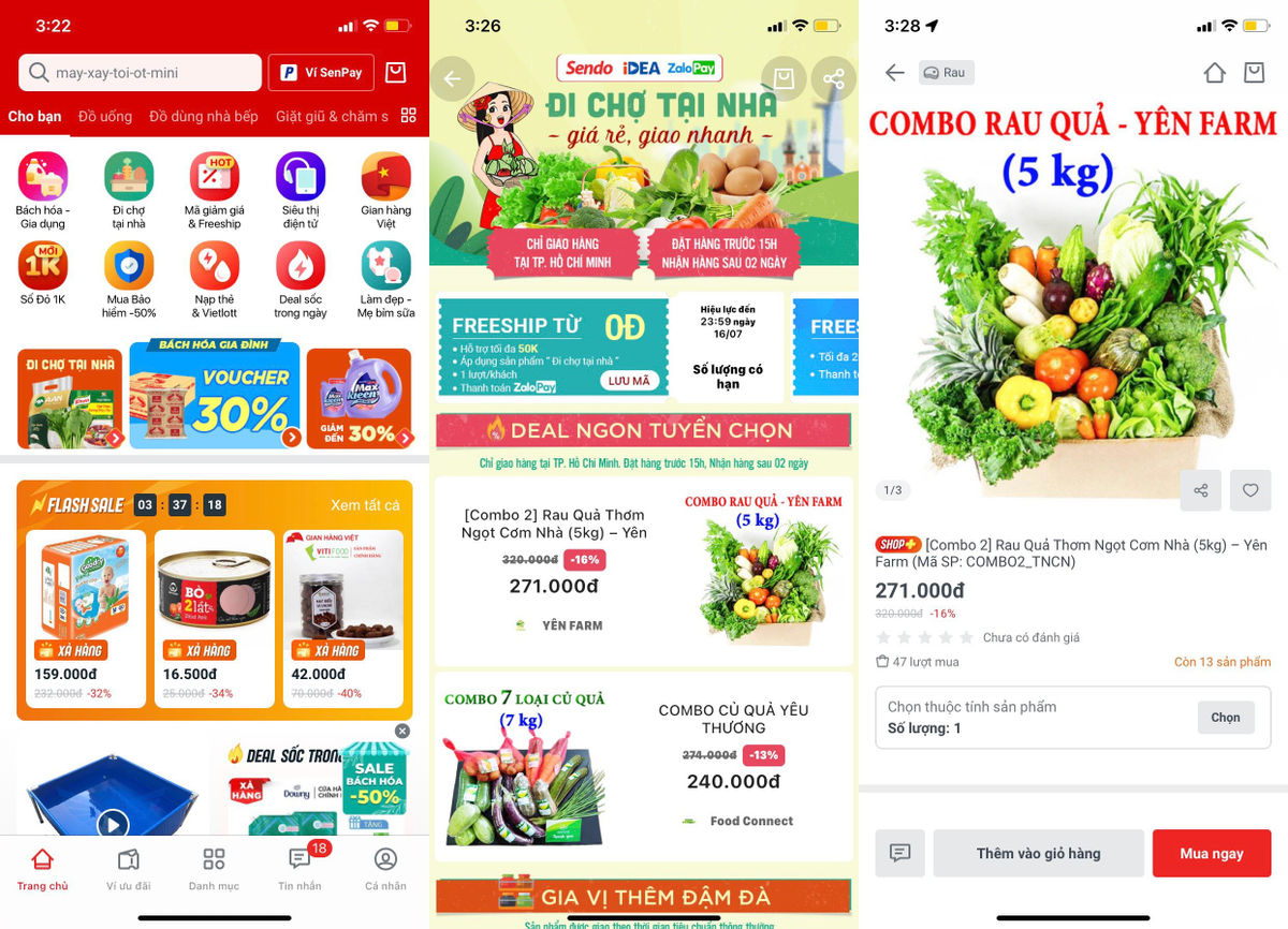 Hướng dẫn mua rau củ quả online trong mùa dịch tại TP.HCM Hướng dẫn mua rau củ quả online trong mùa dịch tại TP.HCM