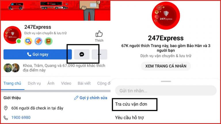 # Hệ thống bưu cục 247Express