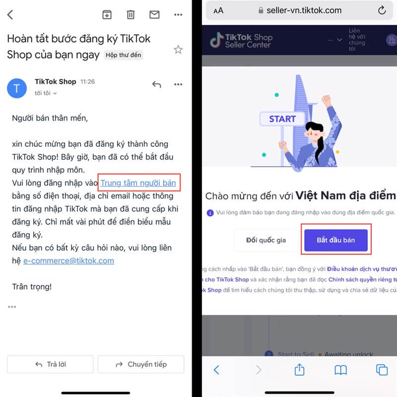 Sau khi đăng ký Shop trên TikTok thành công sẽ có mail gửi chúc mừng bạn - GiaoHangTotNhat.VN Sau khi đăng ký Shop trên TikTok thành công sẽ có mail gửi chúc mừng bạn - GiaoHangTotNhat.VN