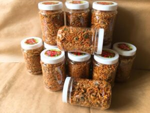 Gửi muối tôm hành phi đi Mỹ, Úc, Châu Âu