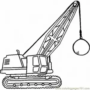 Thùng hàng ghi mức tải trọng nhỏ, móc cẩu giữ chắc trong khung tranh đơn giản