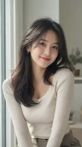 Giữa phố cổ chiều nhẹ, ngọc nữ Việt mặc đầm lụa xanh, bước chậm thả tóc dài