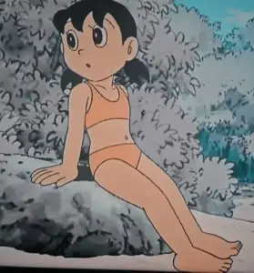 Ảnh Shizuka mùa hè đẹp dành cho fan yêu thích phong cách Doraemon đáng yêu