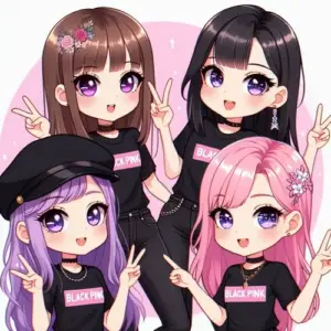 Ảnh avatar Blackpink đẹp mê ly khiến hội Blink nhìn một lần là muốn đổi ngay