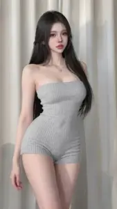 Bộ sưu tập ảnh gái Hàn Quốc xinh đẹp, gợi cảm tự nhiên với trang phục nữ tính và màu ảnh trong