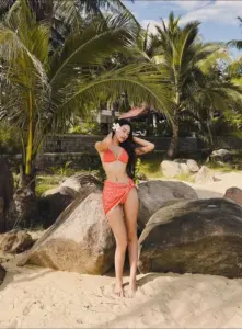 Doãn Hải My mặc bikini bên biển với vóc dáng mảnh mai và khí chất tiểu thư Hà thành