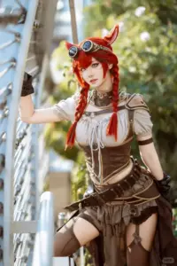 Nhan sắc nàng mèo cosplay khiến tim anh em chao đảo bởi vẻ dễ thương pha chút nóng bỏng