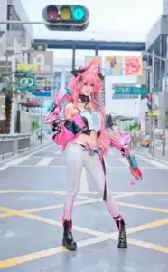 Gái xinh cosplay mèo trong bộ váy ôm nhẹ khiến mọi góc nhìn đều đầy sức hút
