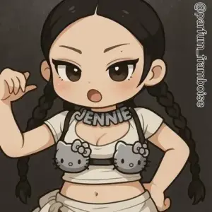 Loạt fanart Jennie chibi gây thương nhớ với nét cute, sang và đầy cuốn hút