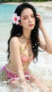 Kim Ji-soo khoe vẻ đẹp bikini sexy đầy tinh tế khiến mọi ánh nhìn khó rời