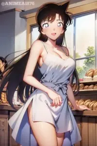 Fanart Mouri Ran mặc bikini tạo cảm giác thanh xuân bùng nổ giữa nắng vàng và sóng xanh
