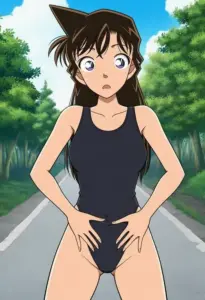Ran Mouri mặc bikini khiến fan Conan mê mẩn vì vẻ ngoài trong trẻo giữa biển hè rực nắng