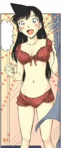 Mouri Ran đi biển với nụ cười ngọt ngào làm khung hình anime trở nên cực hút mắt