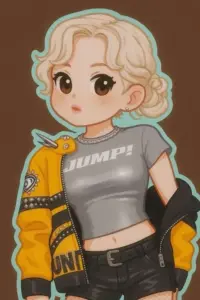 Hình Rosé chibi cute hết nấc với biểu cảm mềm xinh làm fanboy khó rời mắt