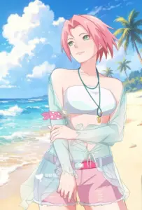 177 Ảnh Gái Xinh Anime Mặc Bikini Sexy khoe nét dễ thương trong trẻo
