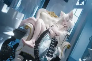 Bộ Ảnh Cô Nàng Cosplay Mèo khoe nét dễ thương, tinh nghịch và gợi cảm vừa đủ