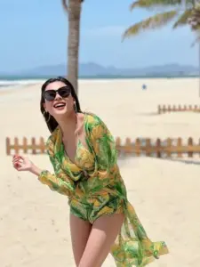 Bộ ảnh Thúy Diễm bikini đẹp sang chảnh tôn đường cong mềm mại của mỹ nhân Việt