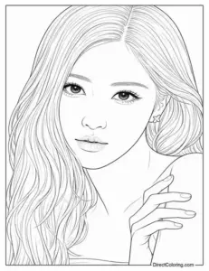 Mẫu hình Blackpink tô màu siêu cute giúp trẻ thư giãn, tập trung và sáng tạo hơn