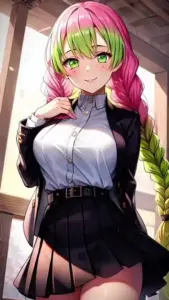 Mỹ nhân anime nghiêng đầu mỉm cười bên bãi cát, thần thái ngọt ngào làm fan mê